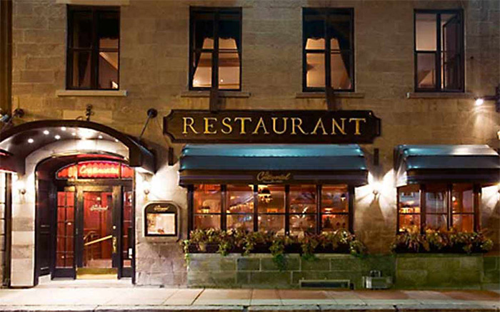 Le Continental restaurant Québec